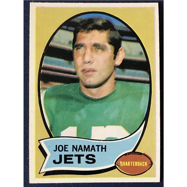 1970 TOPPS JOE NAMATH (HOF)