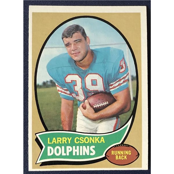 1970 TOPPS LARRY CSONKA (HOF)