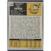 Image 2 : 1971 TOPPS BOB GRIESE (HOF)