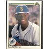 Image 1 : 1990 UPPER DECK KEN GRIFFEY JR. (HOF) ROOKIE CARD
