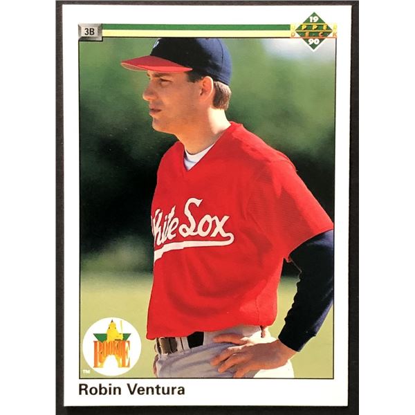 1990 UPPER DECK ROBIN VENTURA ROOKIE CARD