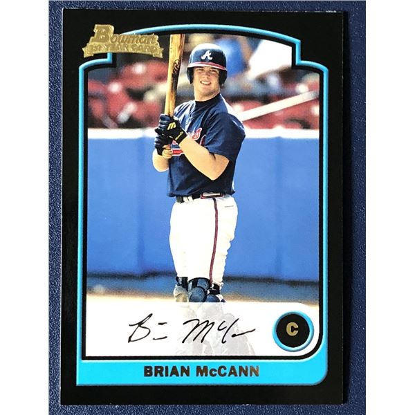 2003 BOWMAN BRIAN McCANN ROOKIE CARD