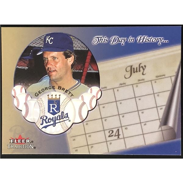 2003 FLEER GEORGE BRETT (HOF)