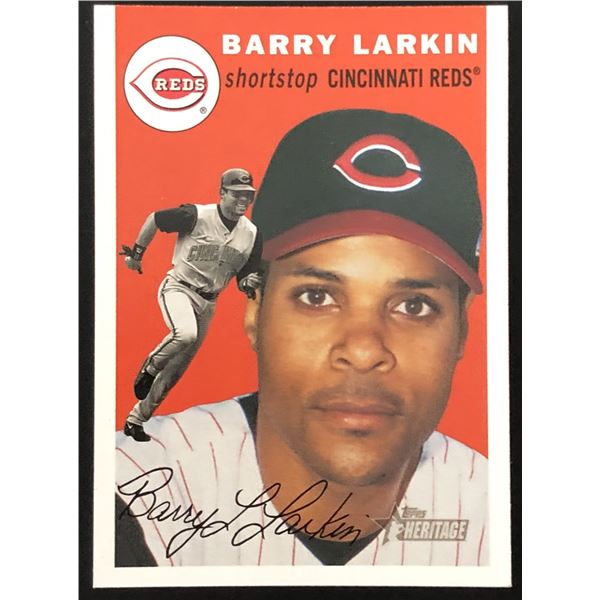 2003 TOPPS HERITAGE BARRY LARKIN (HOF)