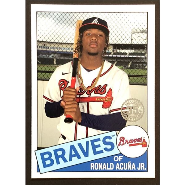 2020 TOPPS UPDATE RONALD ACUNA JR.