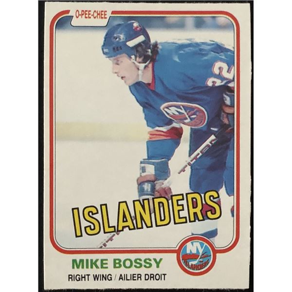 1981-82 O-PEE-CHEE MIKE BOSSY (HOF)