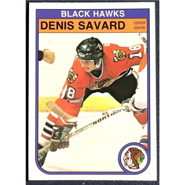 1982-83 O-PEE-CHEE DENIS SAVARD (HOF)