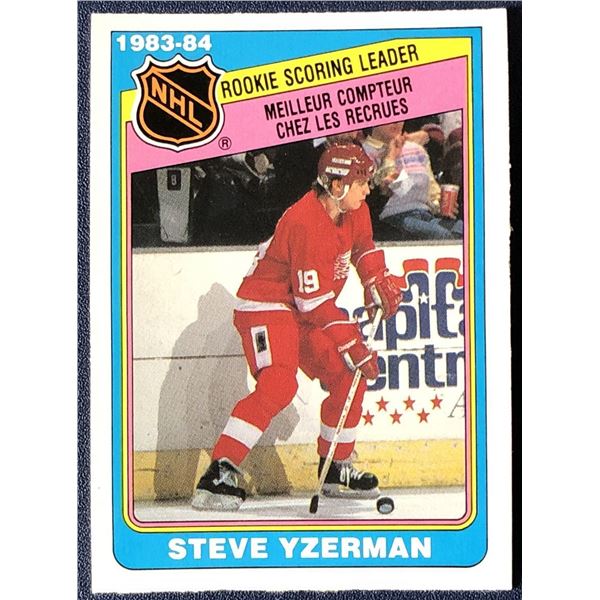 1984-85 O-PEE-CHEE STEVE YZERMAN (HOF) LL