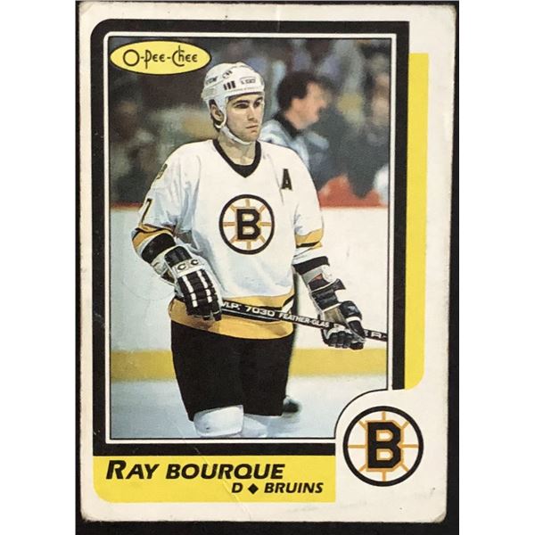 1986-87 O-PEE-CHEE RAY BOURQUE (HOF)