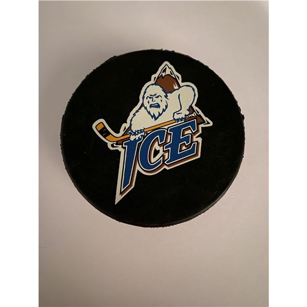 Kootenay ICE (WHL) late 90's game puck