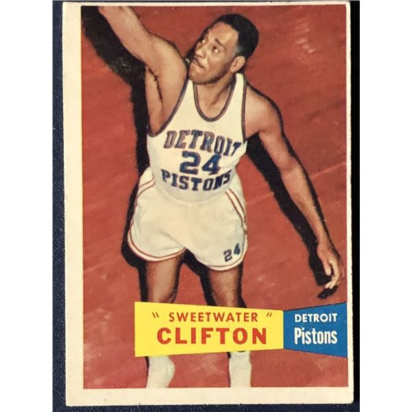 1957 TOPPS SWEETWATER CLIFTON (HOF)