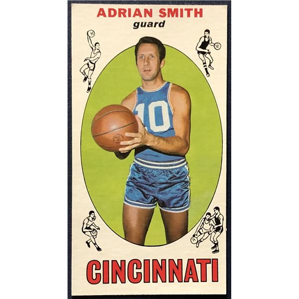 1969-70 TOPPS ADRIAN SMITH ROOKIE CARD