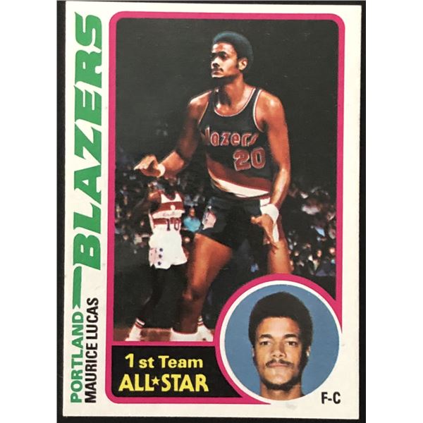 1978-79 TOPPS MAURICE LUCAS (HOF)