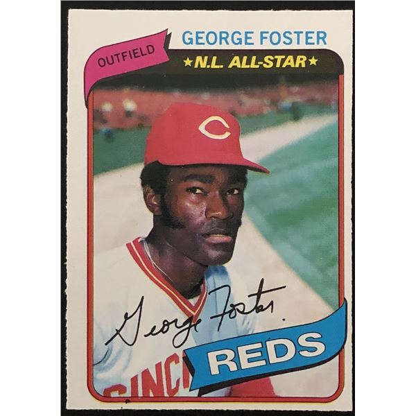 1980 O-PEE-CHEE GEORGE FOSTER