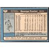 Image 2 : 1980 O-PEE-CHEE GEORGE FOSTER