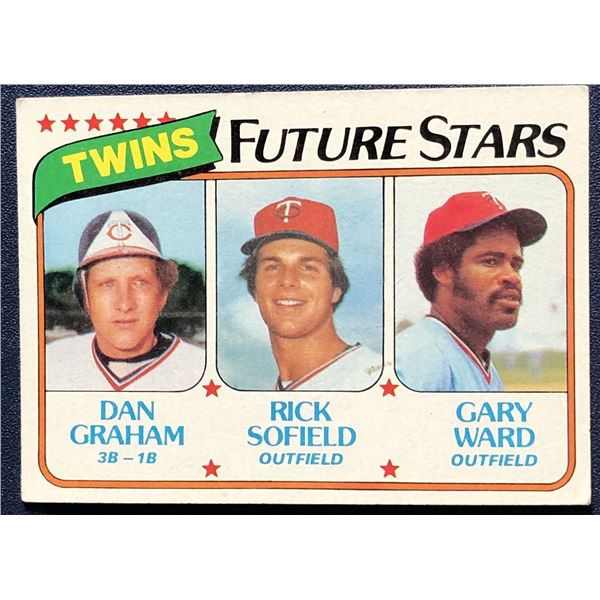 1980 TOPPS GARY WARD ROOKIE CARD