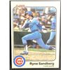 Image 1 : 1983 FLEER RYNE SANDBERG (HOF) ROOKIE CARD