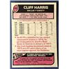Image 2 : 1977 TOPPS CLIFF HARRIS (HOF)
