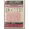 Image 2 : 1977 TOPPS JACK LAMBERT (HOF)