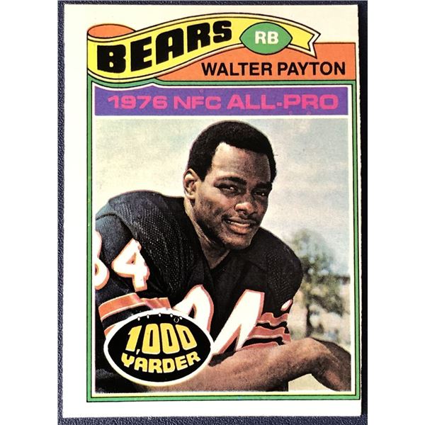 1977 TOPPS WALTER PAYTON (HOF)