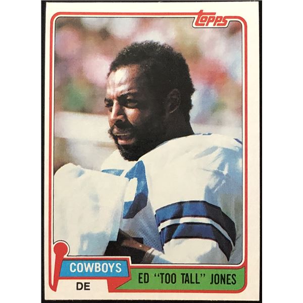 1981 TOPPS ED 'TOO TALL' JONES (HOF)