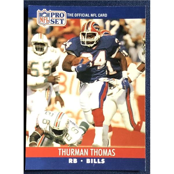1990 PRO SET THURMAN THOMAS (HOF)