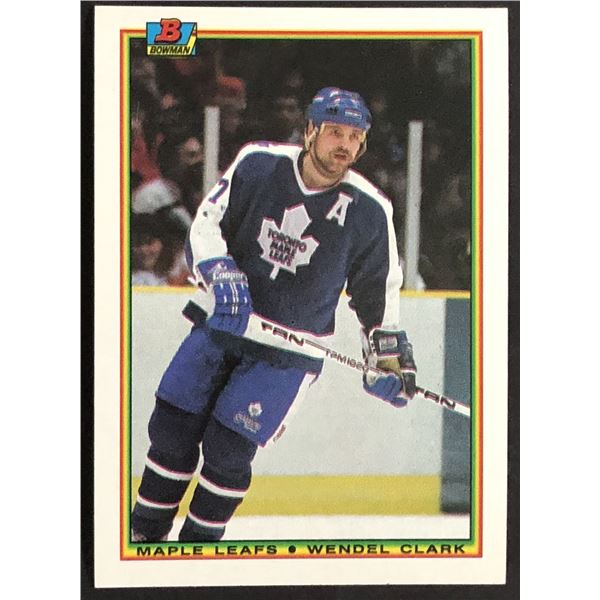 1990-91 BOWMAN WENDEL CLARK