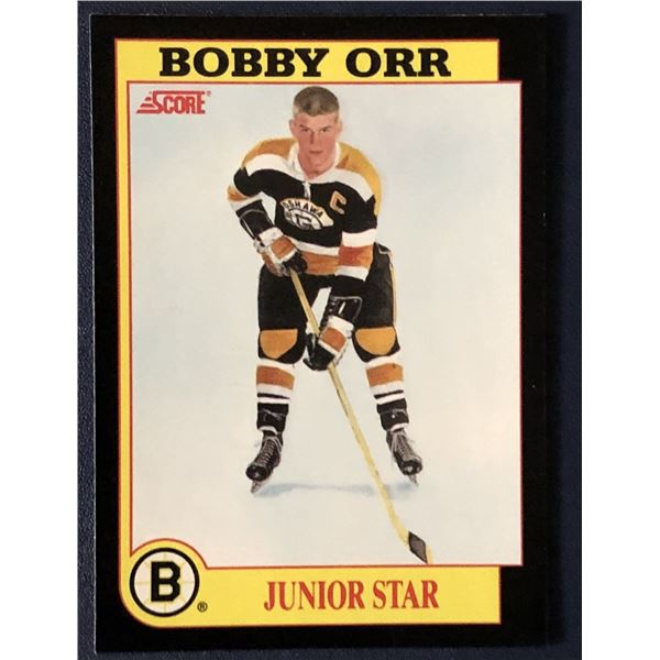 1991 SCORE BOBBY ORR (HOF) JUNIOR STAR