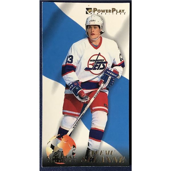 1993-94 FLEER POWERPLAY TEEMU SELANNE (HOF)