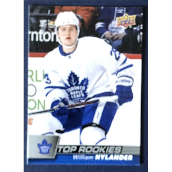 2016-17 UPPER DECK WILLIAM NYLANDER ROOKIE CARD