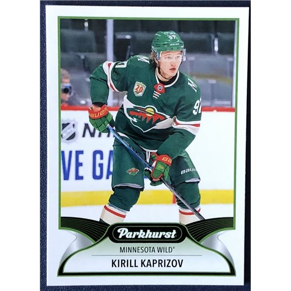 2021-22 PARKHURST KIRILL KAPRIZOV ROOKIE CARD