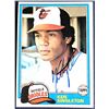 Image 1 : 1981 TOPPS KEN SINGLETON autographed