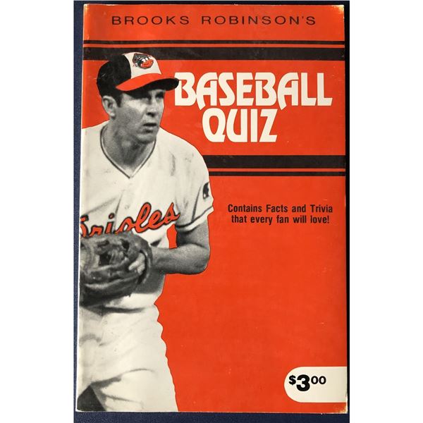 1979 BROOKS ROBINSON BASEBALL QUIZ (HOF)
