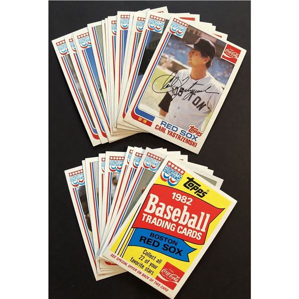 1982 BRIGHAM's COCA COLA BOSTON RED SOX SET