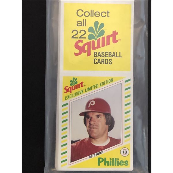 1982 TOPPS SQUIRT MLB set