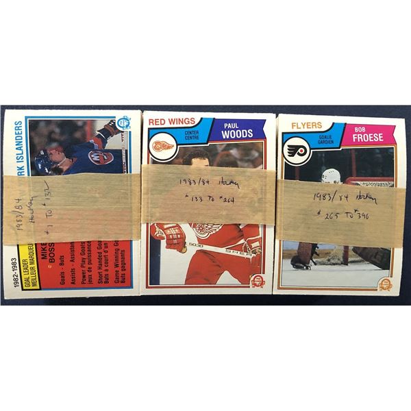 1983-84 O-PEE-CHEE NHL COMPLETE SET
