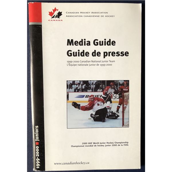 1999 WORLD JUNIOR HOCKEY (ROBERTO LUONGO cover)