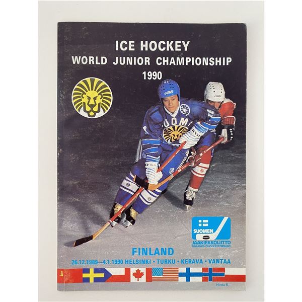 1990 World Junior Hockey Championships media guide