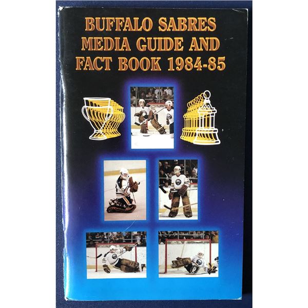 BUFFALO SABRES 1984-85 MEDIA GUIDE
