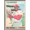 Image 1 : 1970 O-PEE-CHEE BOB GIBSON (HOF)