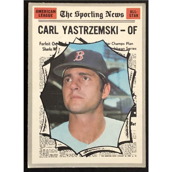 1970 O-PEE-CHEE CARL YASTRZEMSKI (HOF) AS