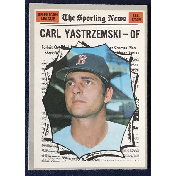 1970 O-PEE-CHEE CARL YASTRZEMSKI (HOF) AS
