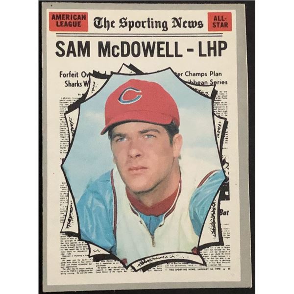 1970 O-PEE-CHEE SAM McDOWELL