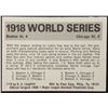 Image 2 : 1971 FLEER WORLD SERIES BLACK BACK BABE RUTH (HOF)