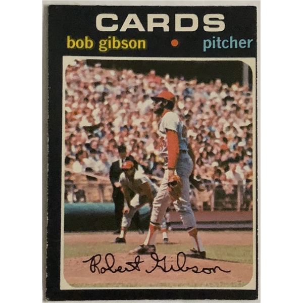 1971 O-PEE-CHEE BOB GIBSON (HOF)