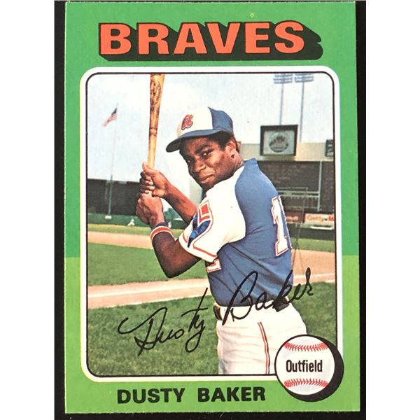 1975 TOPPS MINI DUSTY BAKER (HOF)
