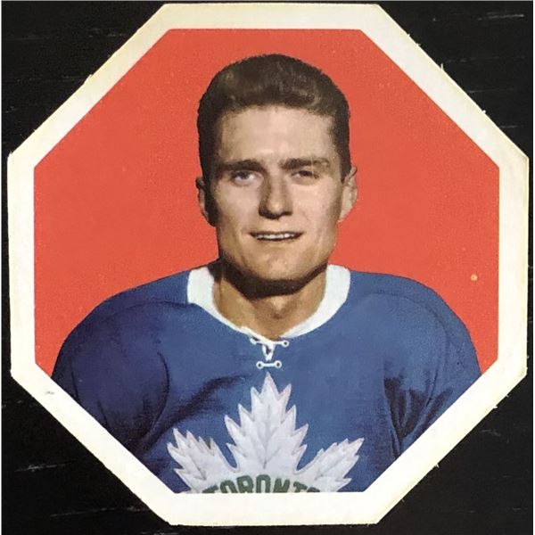 1963-64 YORK PEANUT BUTTER ALLAN STANLEY (HOF)