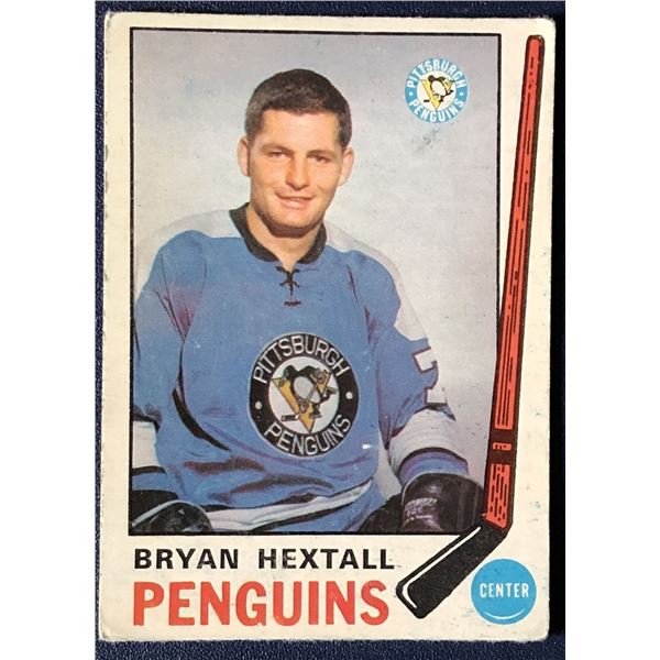 1969-70 O-PEE-CHEE BRYAN HEXTALL ROOKIE CARD