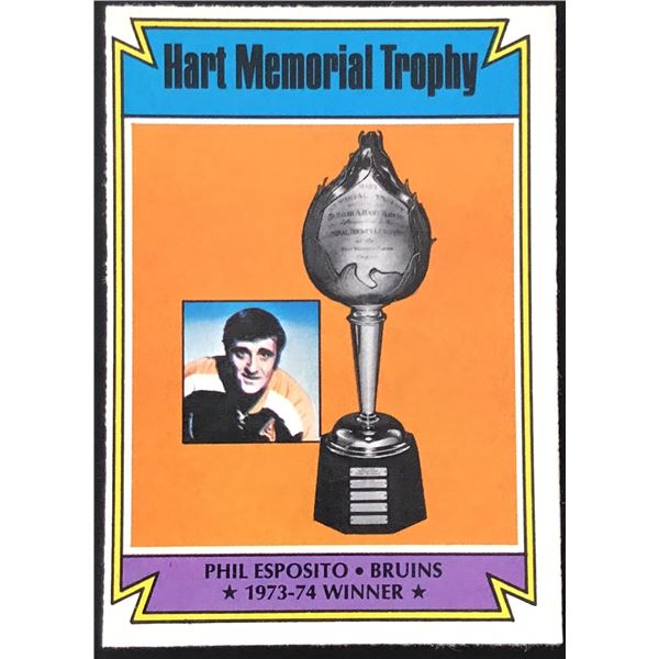 1974-75 O-PEE-CHEE PHIL ESPOSITO (HOF)
