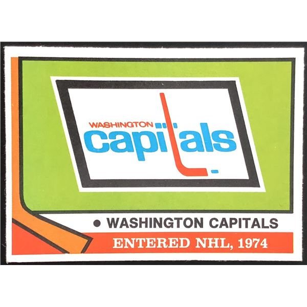 1974-75 O-PEE-CHEE WASHINGTON CAPITALS